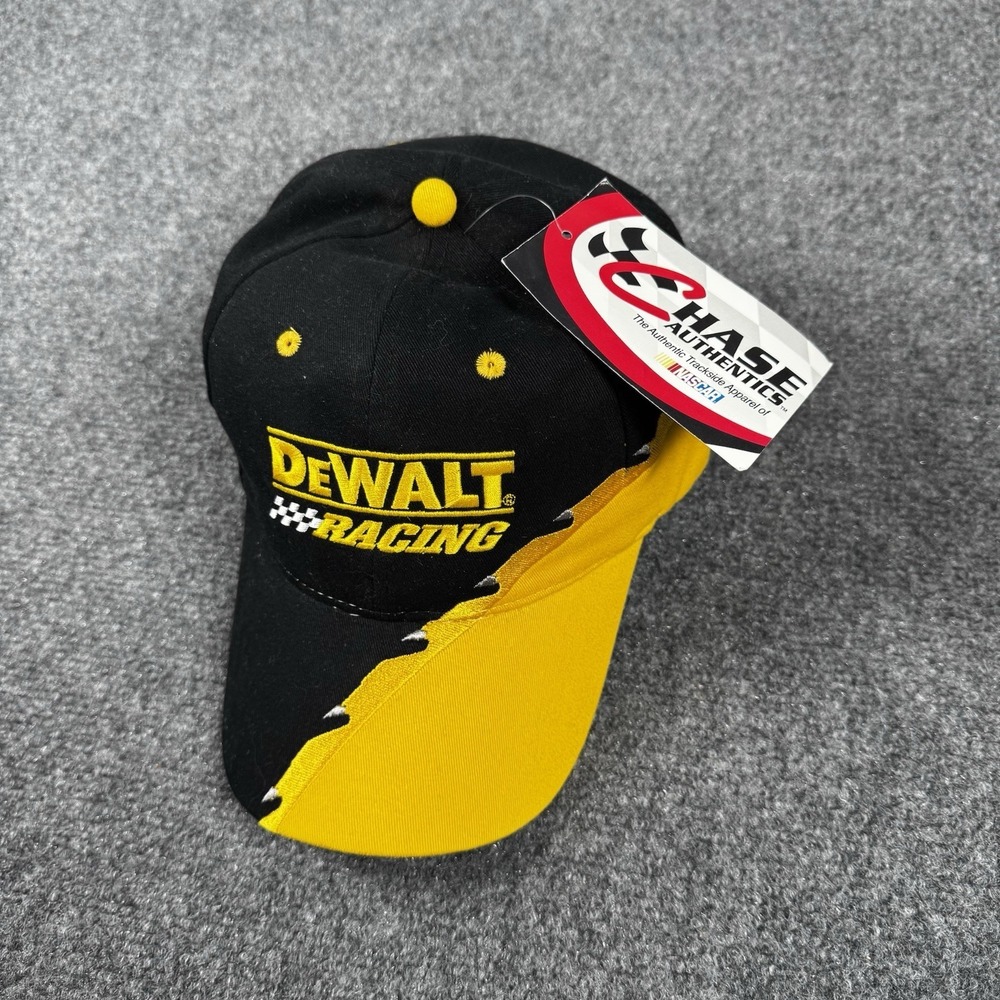 NASCAR Matt Kenseth #17 DeWalt Racing Hat Cap Adjustable Black Yellow Roush